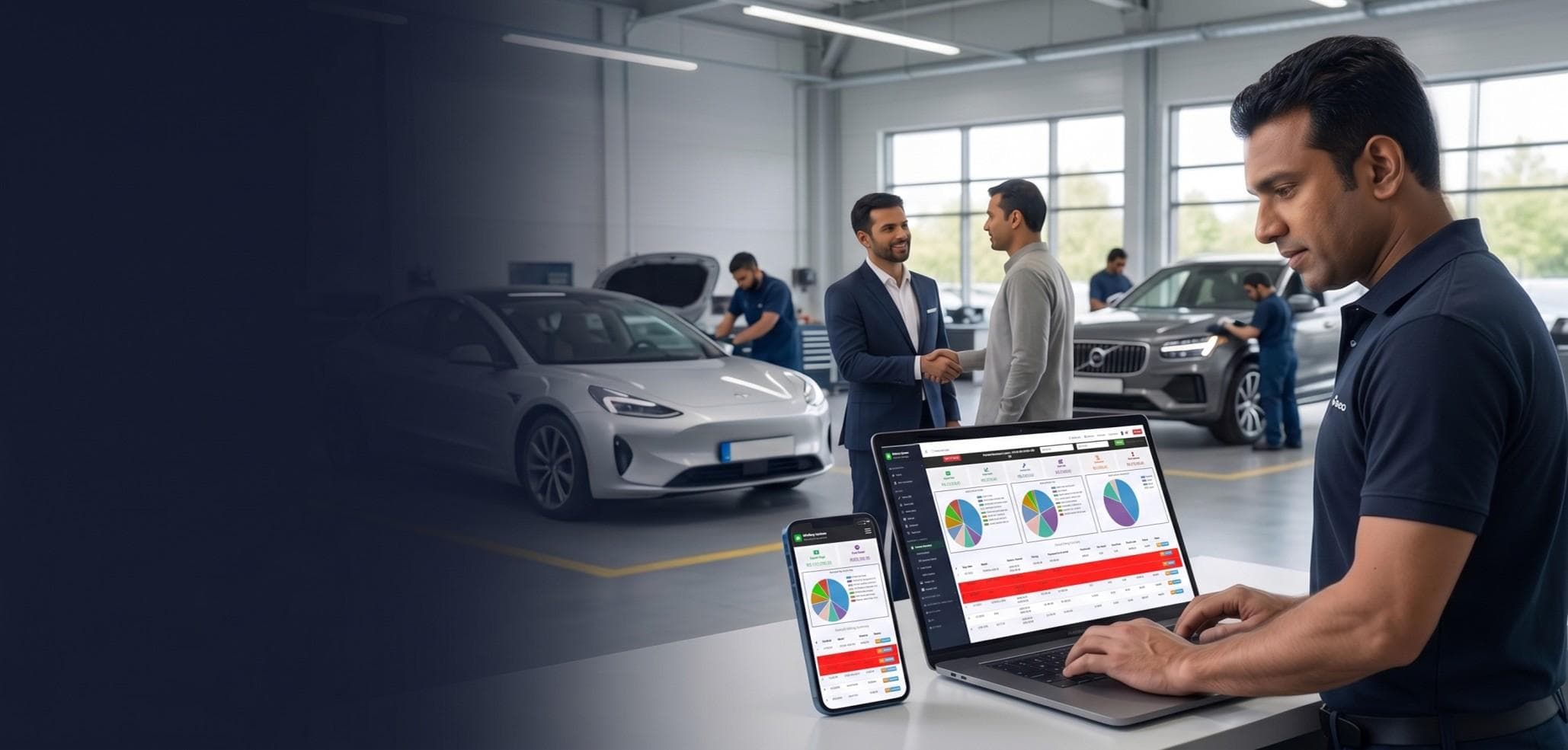 GarageBook — Run your entire workshop from one system. Smart job management, billing, inventory, insights, multi-branch support, and more.